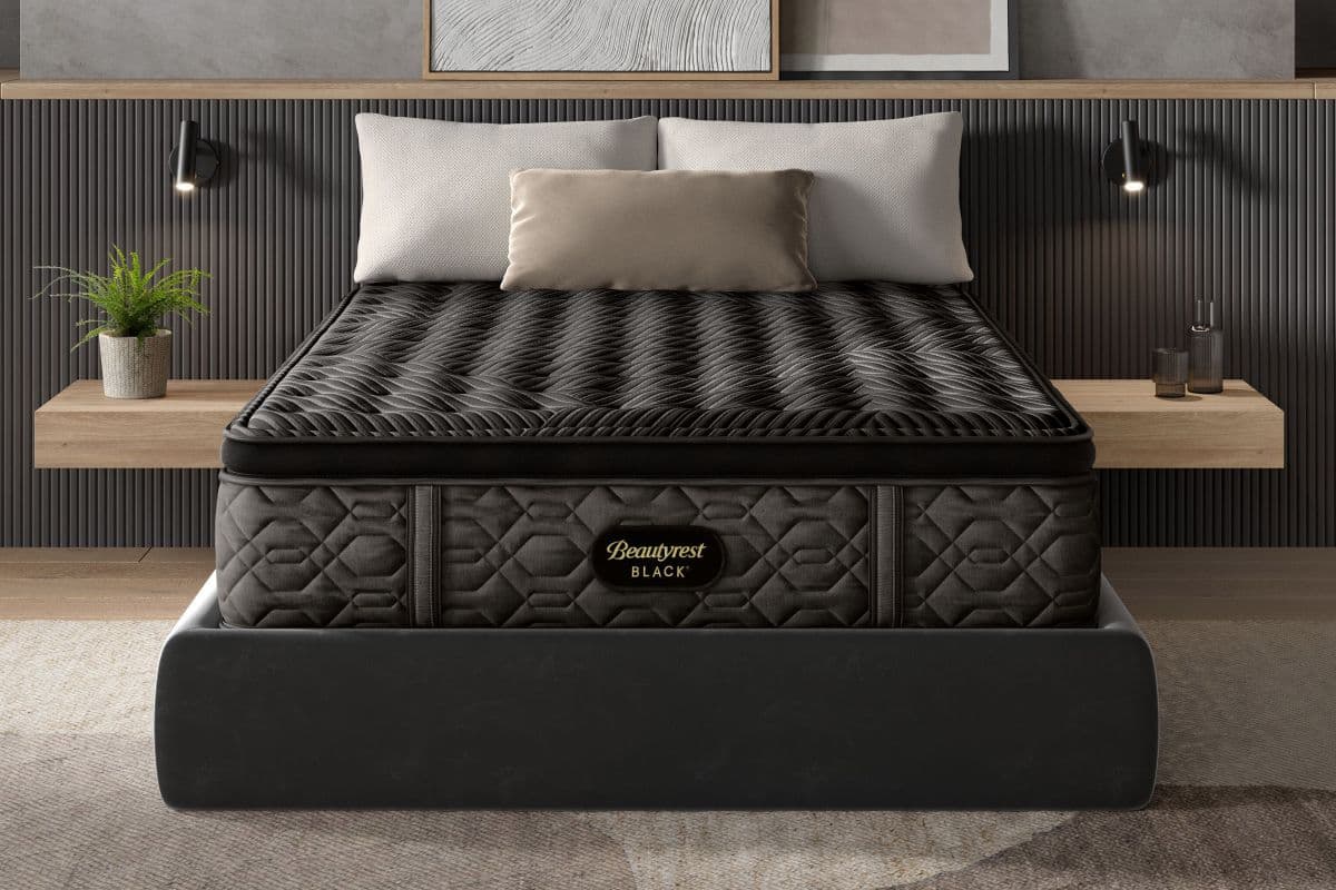 beautyrest-black Beautyrest Black Pillow Top Series 1 Medium King king — luxury mattress closeout